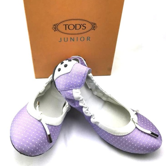 Tod's Junior Other - TOD'S Girls' Ballet Flats in Fabric & Leather